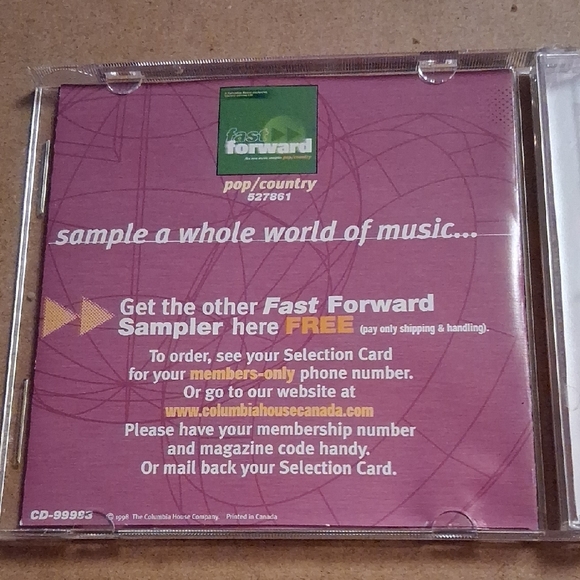 Fast Forward - 'Fast Forward' Music Sampler CD (Pink Cover) - Picture 10 of 10